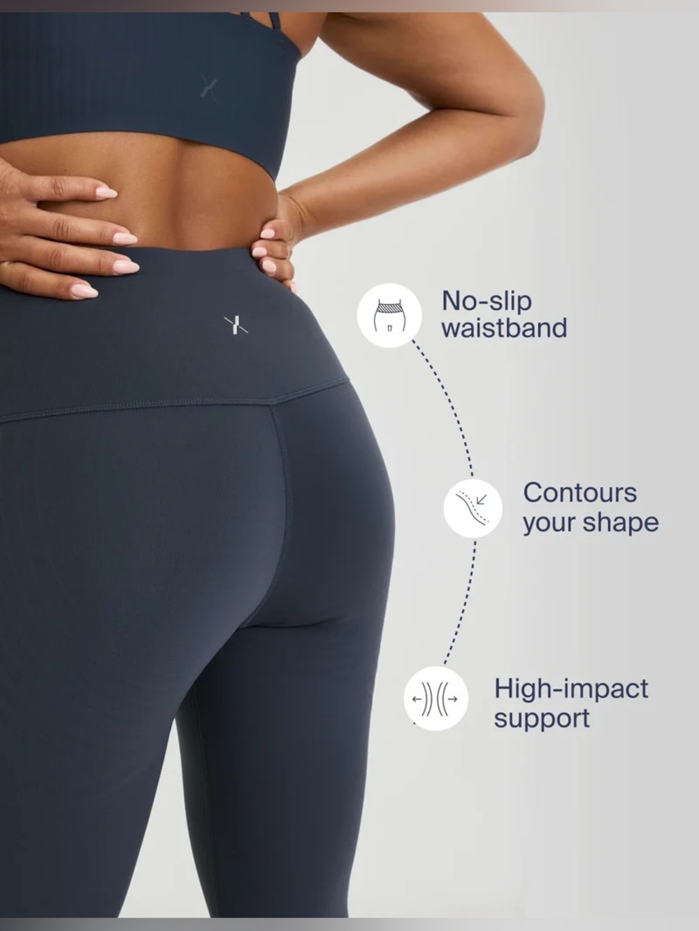 Knix HiTouch™️ High Rise Legging - Picture 7 of 15